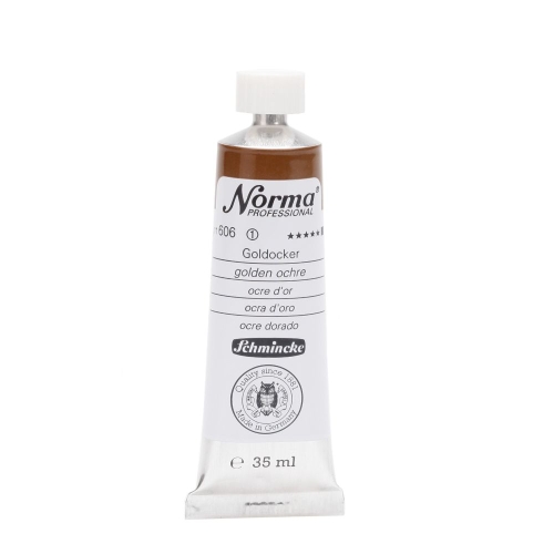 Norma oil color 35 ml, golden ochre (g.p. 1L= 225,42€)